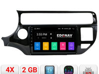 Navigatie dedicata Edonav Kia Rio A-504 Ecran Qled,2Gb Ram,32Gb Hdd,USB,Bluetooth,Wifi