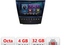 Navigatie dedicata Edonav Lexus GS-04 2004-2011 C- GS-04,QLED,Octacore,4 Gb RAM,32 Gb Hdd,360,4G,DSP,GPS,Bluetooth