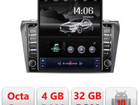 Navigatie dedicata Edonav Mazda 3 2004-2009 G-161 ecran Tesla 9.7" QLED,Octacore,4Gb RAM,32Gb Hdd,4G,Qled,360,DSP,GPS,Carplay