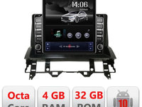 Navigatie dedicata Edonav Mazda 6 2004-2008 H-MZD6 ecran tip TESLA 9.7" Android Radio Bluetooth Internet GPS WIFI 4+32GB DSP 4G Oct