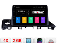 Navigatie dedicata Edonav Mazda 6 2018- A-Mazda 6-18 Ecran Qled,2Gb Ram,32Gb Hdd,USB,Bluetooth,Wifi