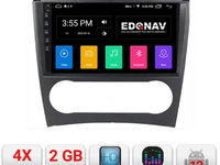 Navigatie dedicata Edonav Mercedes Clasa C W203 facelift A-093 Android Radio Bluetooth Internet 1+16GB
