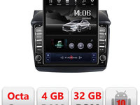 Navigatie dedicata Edonav Mitsubishi L200 2006-2014 G-094 ecran Tesla 9.7" QLED,Octacore,4Gb RAM,32Gb Hdd,4G,Qled,360,DSP,GPS,Carplay