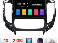 Navigatie dedicata Edonav Mitsubishi L200 2014-2020 A-1094 Ecran Qled,2Gb Ram,32Gb Hdd,USB,Bluetooth,Wifi