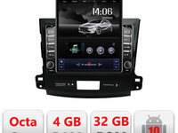 Navigatie dedicata Edonav Mitsubishi Outlander 2010 G-056 ecran Tesla 9.7" QLED,Octacore,4Gb RAM,32Gb Hdd,4G,Qled,360,DSP,GPS,Carplay