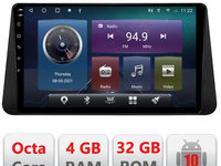 Navigatie dedicata Edonav Nissan Micra 2014-2019 Android radio gps internet,QLED,Octacore,4 Gb RAM,32 Gb Hdd,360,4G,DSP,GPS,Bluetooth