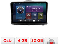 Navigatie dedicata Edonav Opel Antara C-019,QLED,Octacore,4 Gb RAM,32 Gb Hdd,360,4G,DSP,GPS,Bluetooth