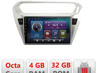 Navigatie dedicata Edonav Peugeot 301 Citroen C-Elysee C-301,QLED,Octacore,4 Gb RAM,32 Gb Hdd,360,4G,DSP,GPS,Bluetooth