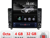 Navigatie dedicata Edonav Peugeot 407 2004-2011 ecran Tesla 9.7" QLED,Octacore,4Gb RAM,32Gb Hdd,4G,Qled,360,DSP,GPS,Carplay