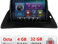 Navigatie dedicata Edonav Renault Kangoo Android radio gps internet,QLED,Octacore,4 Gb RAM,32 Gb Hdd,360,4G,DSP,GPS,Bluetooth