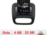 Navigatie dedicata Edonav Renault Trafic 2014-2017 G-rt09 ecran Tesla 9.7" QLED,Octacore,4Gb RAM,32Gb Hdd,4G,Qled,360,DSP,GPS,Carplay