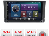 Navigatie dedicata Edonav Seat Arona Android radio gps internet,QLED,Octacore,4 Gb RAM,32 Gb Hdd,360,4G,DSP,GPS,Bluetooth