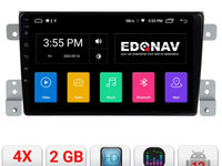 Navigatie dedicata Edonav Suzuki Grand Vitara Old Quad Core A-053 Ecran Qled,2Gb Ram,32Gb Hdd,USB,Bluetooth,Wifi