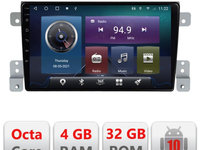 Navigatie dedicata Edonav Suzuki Grand Vitara Old C-053,QLED,Octacore,4 Gb RAM,32 Gb Hdd,360,4G,DSP,GPS,Bluetooth