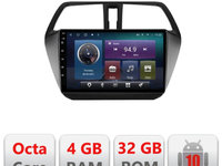 Navigatie dedicata Edonav Suzuki S-Cross C-337,QLED,Octacore,4 Gb RAM,32 Gb Hdd,360,4G,DSP,GPS,Bluetooth