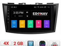 Navigatie dedicata Edonav Suzuki Swift 2010-2017 A-179 Ecran Qled,2Gb Ram,32Gb Hdd,USB,Bluetooth,Wifi