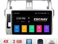 Navigatie dedicata Edonav Toyota Land cruiser J150 Prado 2014-2017 A-065 Ecran Qled,2Gb Ram,32Gb Hdd,USB,Bluetooth,Wifi