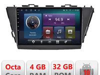 Navigatie dedicata Edonav Toyota Prius 5 Plus 2012-2020 Android radio gps internet,QLED,Octacore,4 Gb RAM,32 Gb Hdd,360,4G,DSP,GPS,Bluetooth