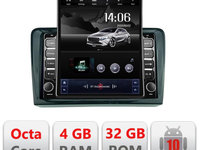 Navigatie dedicata Edonav VW PQB H-vw ecran tip TESLA 9.7" Android Radio Bluetooth Internet GPS WIFI 4+32GB DSP 4G Octa Core