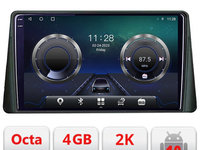 Navigatie dedicata Ford Focus 4 C-focus4 Android Octa Core Ecran 2K QLED GPS 4G 4+32GB 360 kit-focus4+EDT-E410-2K