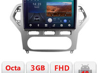 Navigatie dedicata Ford Mondeo 2006-2010 B-MONDEO-AC Android Ecran QLED octa core 3+32 carplay android auto KIT-MONDEO-AC+EDT-E310V3