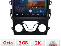 Navigatie dedicata Ford Mondeo 2013-2020 B-377 Android Ecran 2K QLED octa core 3+32 carplay android auto KIT-377+EDT-E309V3-2K