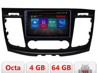 Navigatie dedicata Ford Transit 2019- varianta cu radio cd simplu Android radio gps internet Lenovo Octa Core 4+64 LTE Kit-transit-2019-a+EDT-E509-PRO