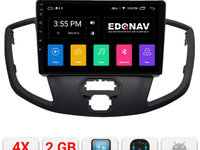 Navigatie dedicata Ford Transit V363 2015-2021 Android radio gps internet 2+32 Kit-custom+EDT-E209V2