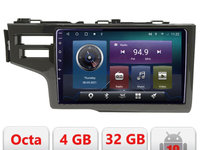 Navigatie dedicata Honda Fit 2014-2019 Android radio gps internet Octa core 4+32 Kit-fit-14+EDT-E409