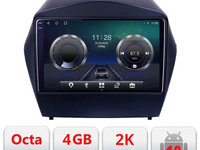 Navigatie dedicata Hyundai IX35 C-361 Android Octa Core Ecran 2K QLED GPS 4G 4+32GB 360 KIT-361+EDT-E409-2K