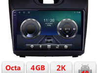 Navigatie dedicata Isuzu D-Max C-2234 Android Octa Core Ecran 2K QLED GPS 4G 4+32GB 360 KIT-2234+EDT-E409-2K