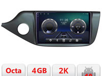 Navigatie dedicata Kia Ceed 2012-2018 C-KI39 Android Octa Core Ecran 2K QLED GPS 4G 4+32GB 360 KIT-KI39+EDT-E409-2K