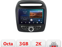 Navigatie dedicata Kia Sorento 2012-2015 masini navigatie de fabrica Android Ecran 2K QLED octa core 3+32 carplay android auto KIT-sorento12-nav+EDT-E309V3-2K