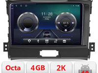 Navigatie dedicata Kia Sportage 2010- C-325 Android Octa Core Ecran 2K QLED GPS 4G 4+32GB 360 KIT-325+EDT-E409-2K