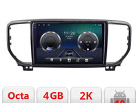 Navigatie dedicata Kia Sportage facelift 2019 - C-SPORTAGE-19 Android Octa Core Ecran 2K QLED GPS 4G 4+32GB 360 KIT-sportage-19+EDT-E409-2K