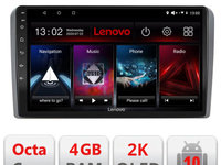 Navigatie dedicata Lenovo Audi A3 8P L-049, Octacore, 4Gb RAM, 64Gb Hdd, 4G, QLED 2K, DSP, Carplay, Bluetooth
