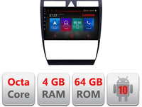 Navigatie dedicata Lenovo Audi A6 E-102, Octacore, 4Gb RAM, 64Gb Hdd, 4G, Qled, 360, DSP, Carplay,Bluetooth