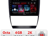 Navigatie dedicata Lenovo Audi A6 L-102, Octacore, 4Gb RAM, 64Gb Hdd, 4G, QLED 2K, DSP, Carplay, Bluetooth