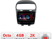Navigatie dedicata Lenovo Fiat Freemont Dodge Journey 2012-2019, Octacore, 4Gb RAM, 64Gb Hdd, 4G, QLED 2K, DSP, Carplay, Bluetooth