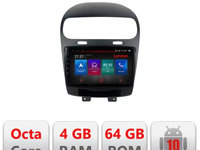 Navigatie dedicata Lenovo Fiat Freemont Dodge Journey 2012-2019 , Octacore, 4Gb RAM, 64Gb Hdd, 4G, Qled, 360, DSP, Carplay,Bluetooth