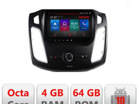 Navigatie dedicata Lenovo Ford Focus 3 E-150, Octacore, 4Gb RAM, 64Gb Hdd, 4G, Qled, 360, DSP, Carplay,Bluetooth