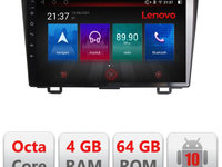 Navigatie dedicata Lenovo Honda CR-V 2006-2012 E-009, Octacore, 4Gb RAM, 64Gb Hdd, 4G, Qled, 360, DSP, Carplay,Bluetooth