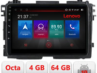 Navigatie dedicata Lenovo Honda HR-V 2013-2018 , Octacore, 4Gb RAM, 64Gb Hdd, 4G, Qled, 360, DSP, Carplay,Bluetooth