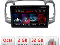 Navigatie dedicata Lenovo Hyundai Accent 2006-2012 D-ACCENT, Octacore Qualcomm, 2Gb RAM, 32Gb Hdd, 4G, Qled, DSP, Carplay, Bluetooth