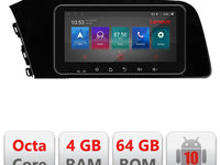 Navigatie dedicata Lenovo Hyundai Elantra 2021- I-elantra2021 4+64, Ecran QLED 10.33", Octacore, 4Gb RAM, 64Gb Memorie, 4G, 360, DSP, Carplay,Bluetooth