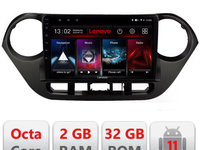 Navigatie dedicata Lenovo Hyundai I10 2013-2019 D-HY38, Octacore Qualcomm, 2Gb RAM, 32Gb Hdd, 4G, Qled, DSP, Carplay, Bluetooth