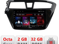 Navigatie dedicata Lenovo Hyundai i20 2015-2018 D-517, Octacore Qualcomm, 2Gb RAM, 32Gb Hdd, 4G, Qled, DSP, Carplay, Bluetooth