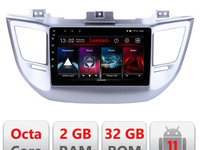 Navigatie dedicata Lenovo Hyundai Tucson D-546, Octacore Qualcomm, 2Gb RAM, 32Gb Hdd, 4G, Qled, DSP, Carplay, Bluetooth
