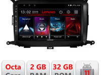 Navigatie dedicata Lenovo Kia Carens 2013-2018 D-2023, Octacore Qualcomm, 2Gb RAM, 32Gb Hdd, 4G, Qled, DSP, Carplay, Bluetooth