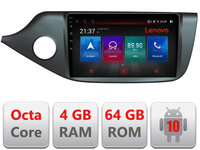 Navigatie dedicata Lenovo Kia Ceed 2012-2018 E-KI39, Octacore, 4Gb RAM, 64Gb Hdd, 4G, Qled, 360, DSP, Carplay,Bluetooth